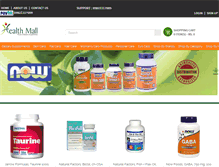 Tablet Screenshot of health-mall.in